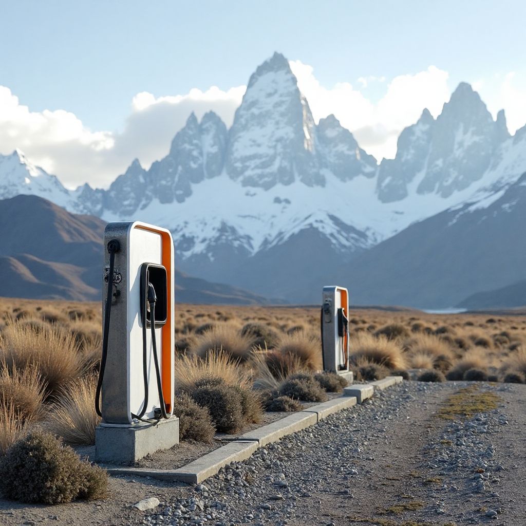 Estaciones en la Patagonia