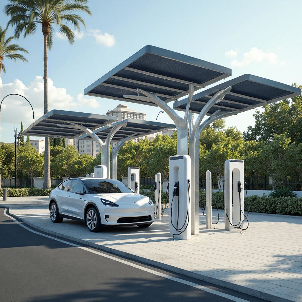 Estación de carga premium para inversión